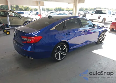 2021 Honda Accord Sport z USA, uszkodzony, nr VIN 1HGCV1F39MA049740